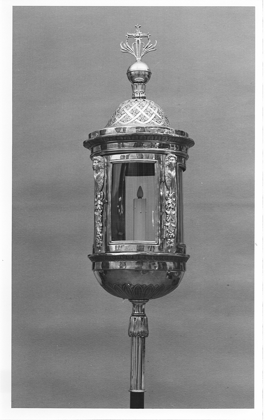 lanterna processionale, serie - bottega lombarda (?) (fine sec. XIX)