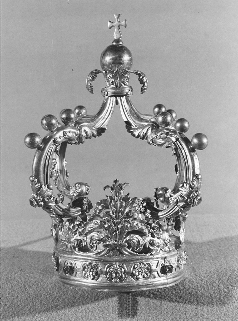 corona da statua, opera isolata - bottega lombarda (?) (sec. XIX)