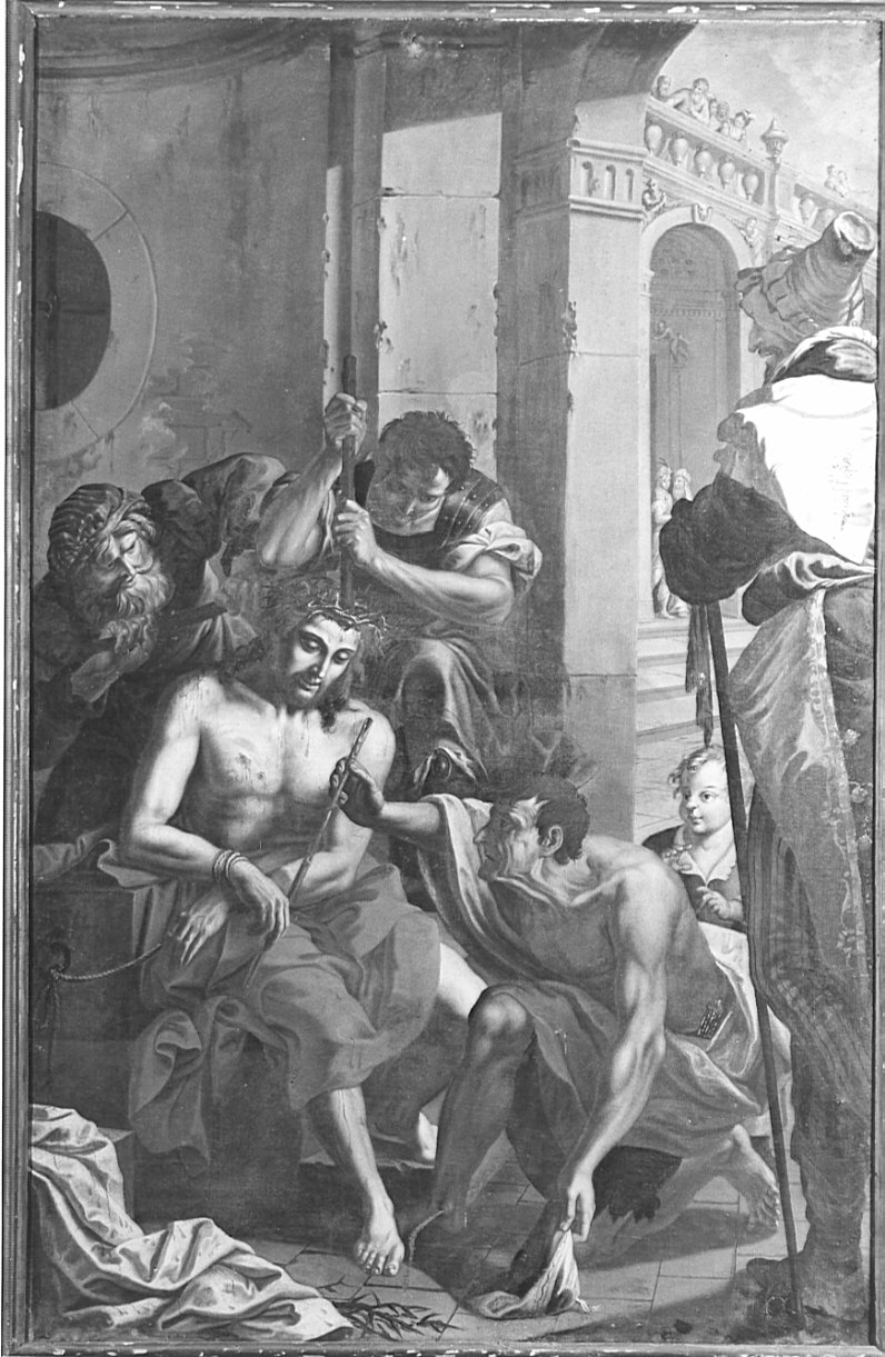 incoronazione di spine (dipinto, opera isolata) - ambito bergamasco (sec. XVIII)