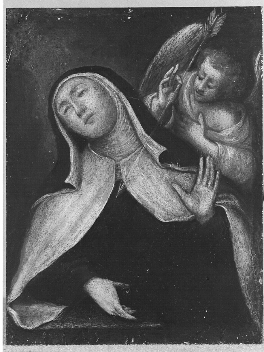 Santa Teresa (dipinto, opera isolata) - ambito bergamasco (secc. XVII/ XVIII)
