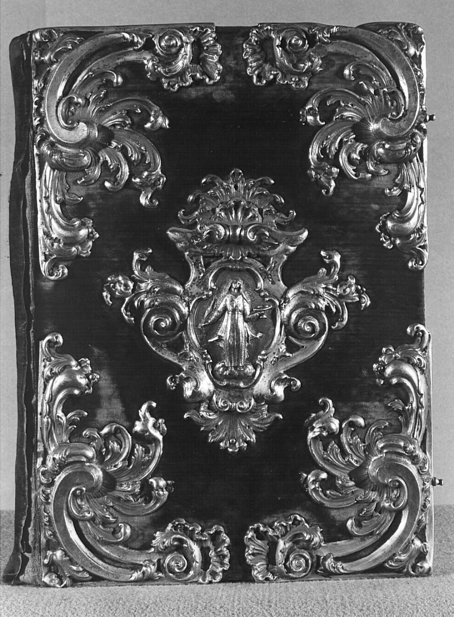 coperta di libro liturgico, coppia - bottega veneta (?) (sec. XVIII)