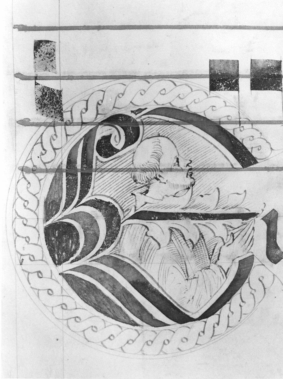 miniatura, opera isolata - ambito bergamasco (fine/inizio secc. XV/ XVI)