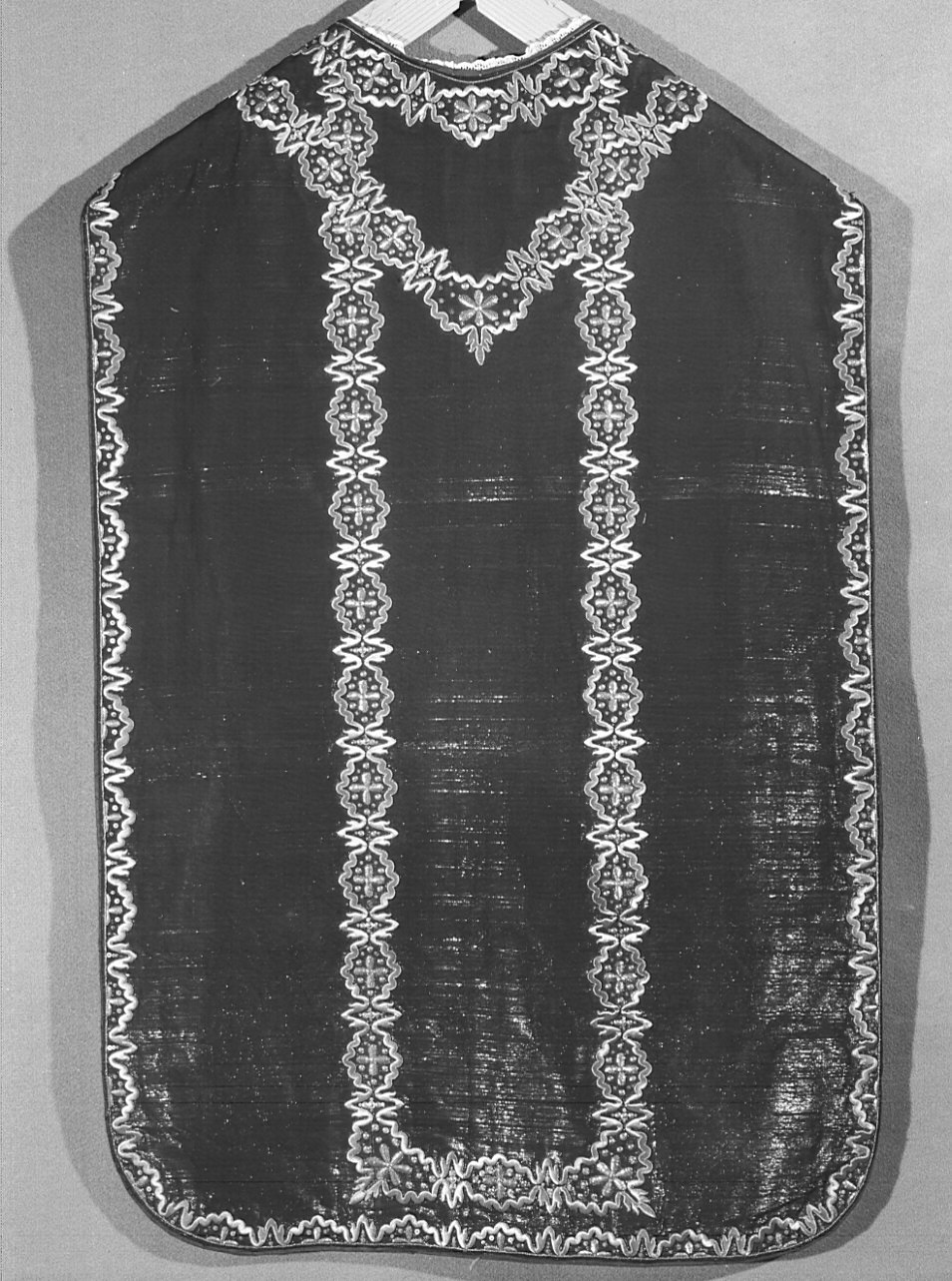 pianeta, opera isolata - manifattura bergamasca (?) (fine/inizio secc. XVIII/ XIX)