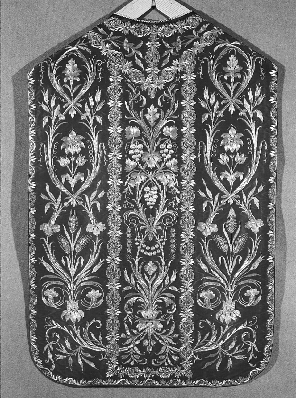paramento liturgico, insieme - manifattura bergamasca (?) (sec. XIX)