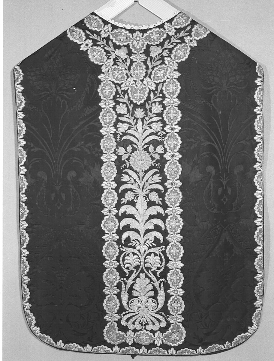 paramento liturgico, insieme - manifattura bergamasca (?) (sec. XIX)