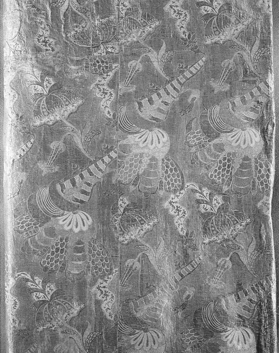 mantello di statua, opera isolata - manifattura bergamasca (?) (seconda metà sec. XVII)