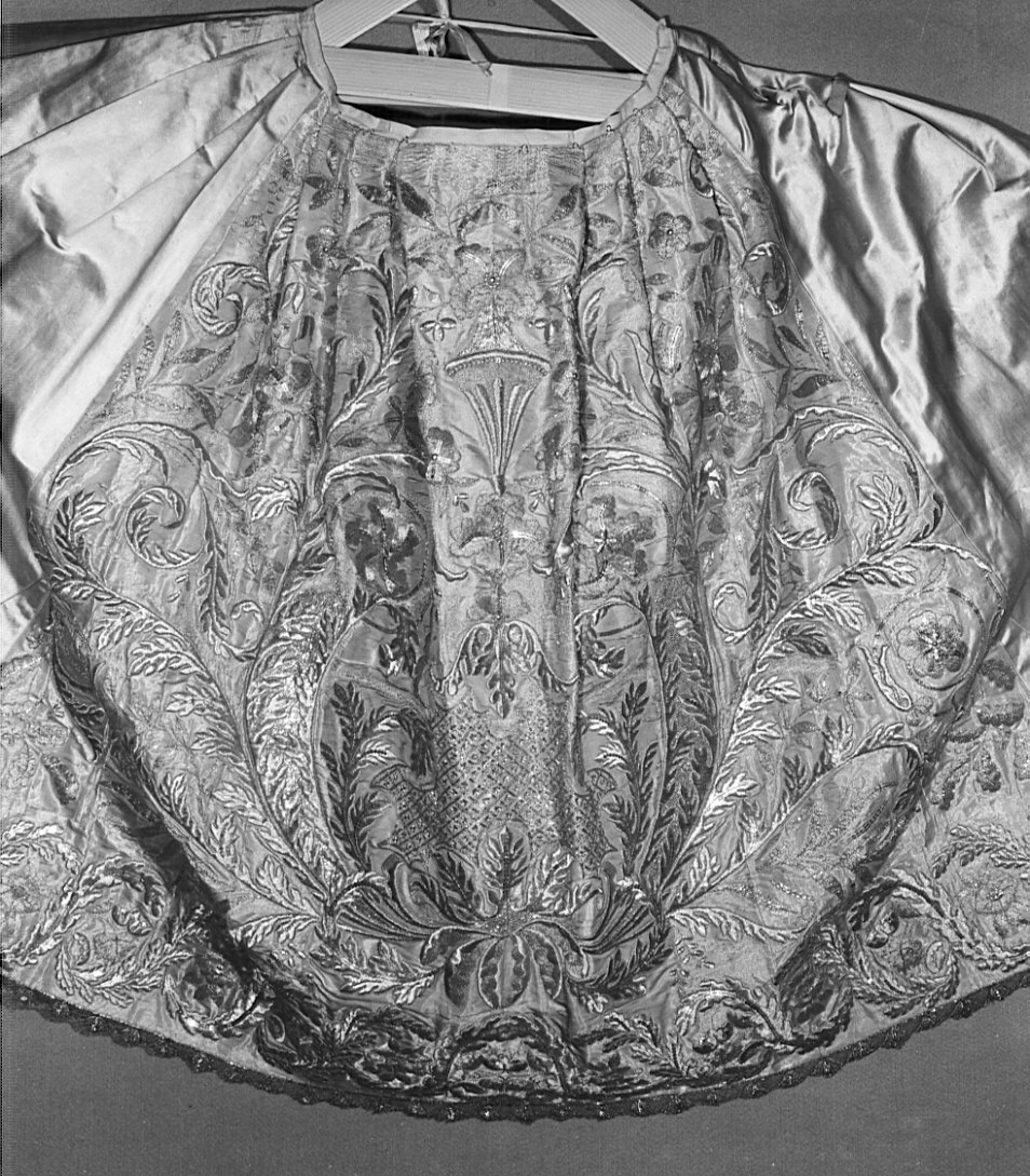 veste da statua, opera isolata - manifattura bergamasca (?) (secc. XVIII/ XIX)