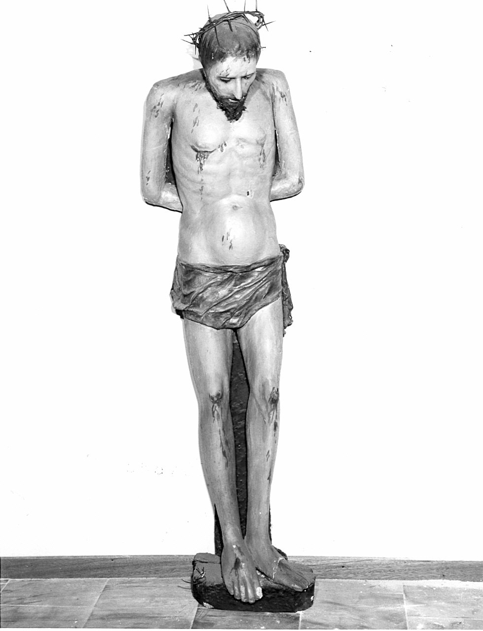 Cristo (statua, opera isolata) - bottega bergamasca (?) (sec. XVII)
