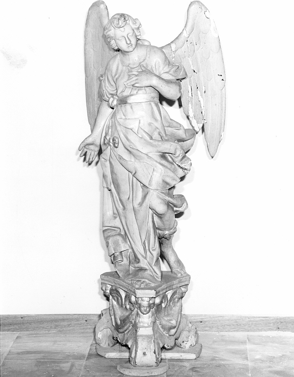 angeli (statua, coppia) - bottega bergamasca (?) (sec. XVII)