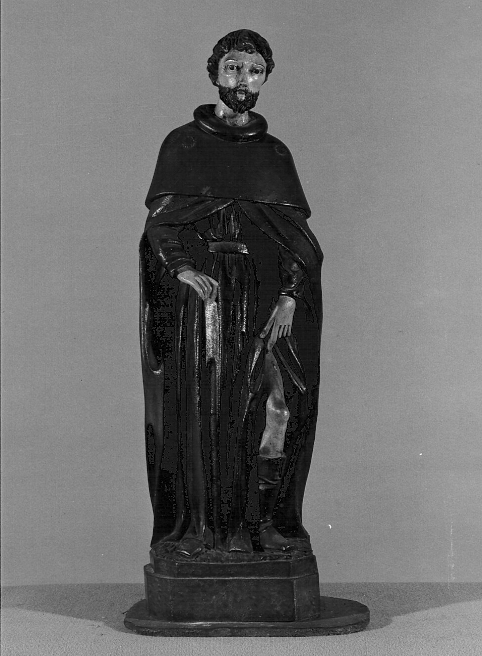 San Rocco (statua, opera isolata) - bottega bergamasca (?) (sec. XVII)