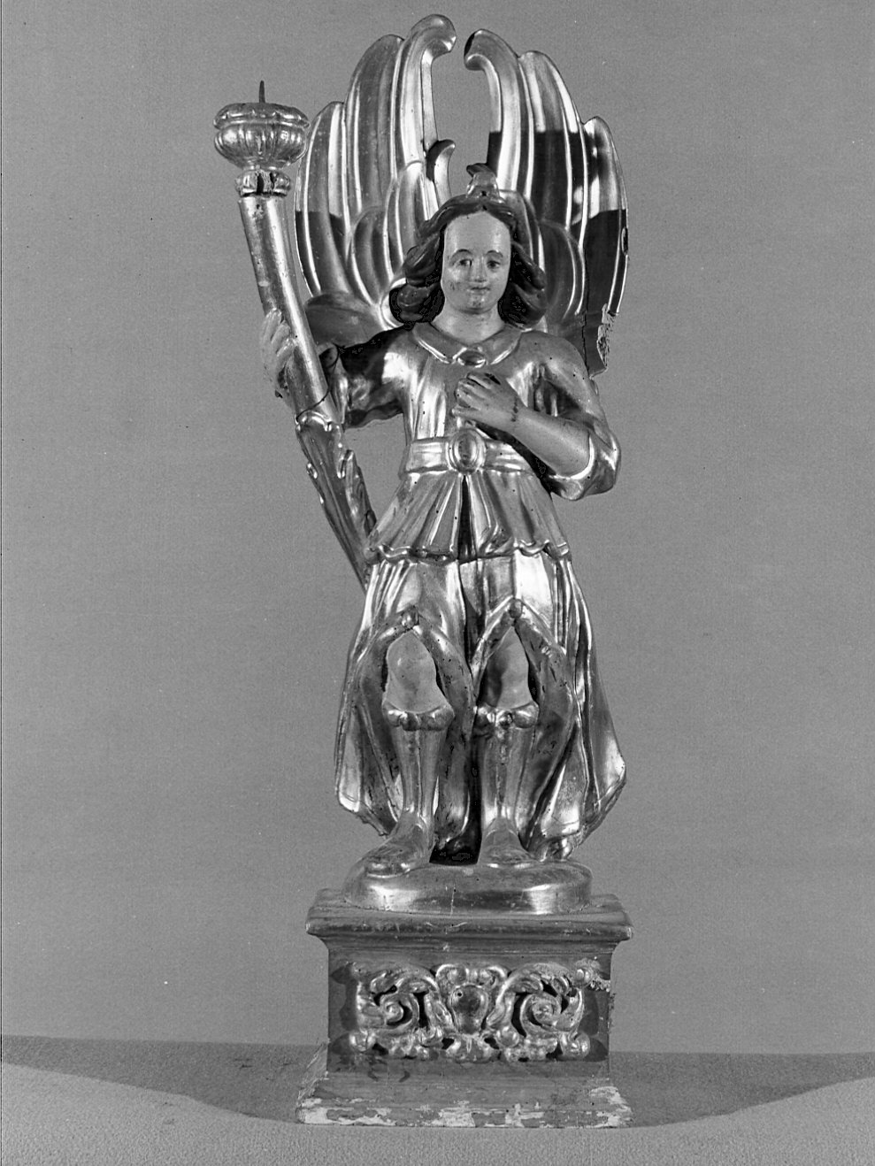 angeli (statua, coppia) - bottega bergamasca (sec. XVII)