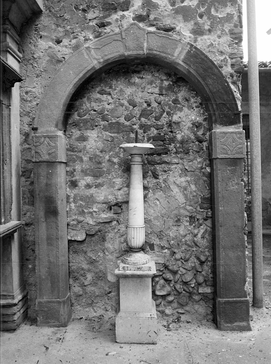 candelabro, opera isolata - bottega lombarda (inizio sec. XIX)