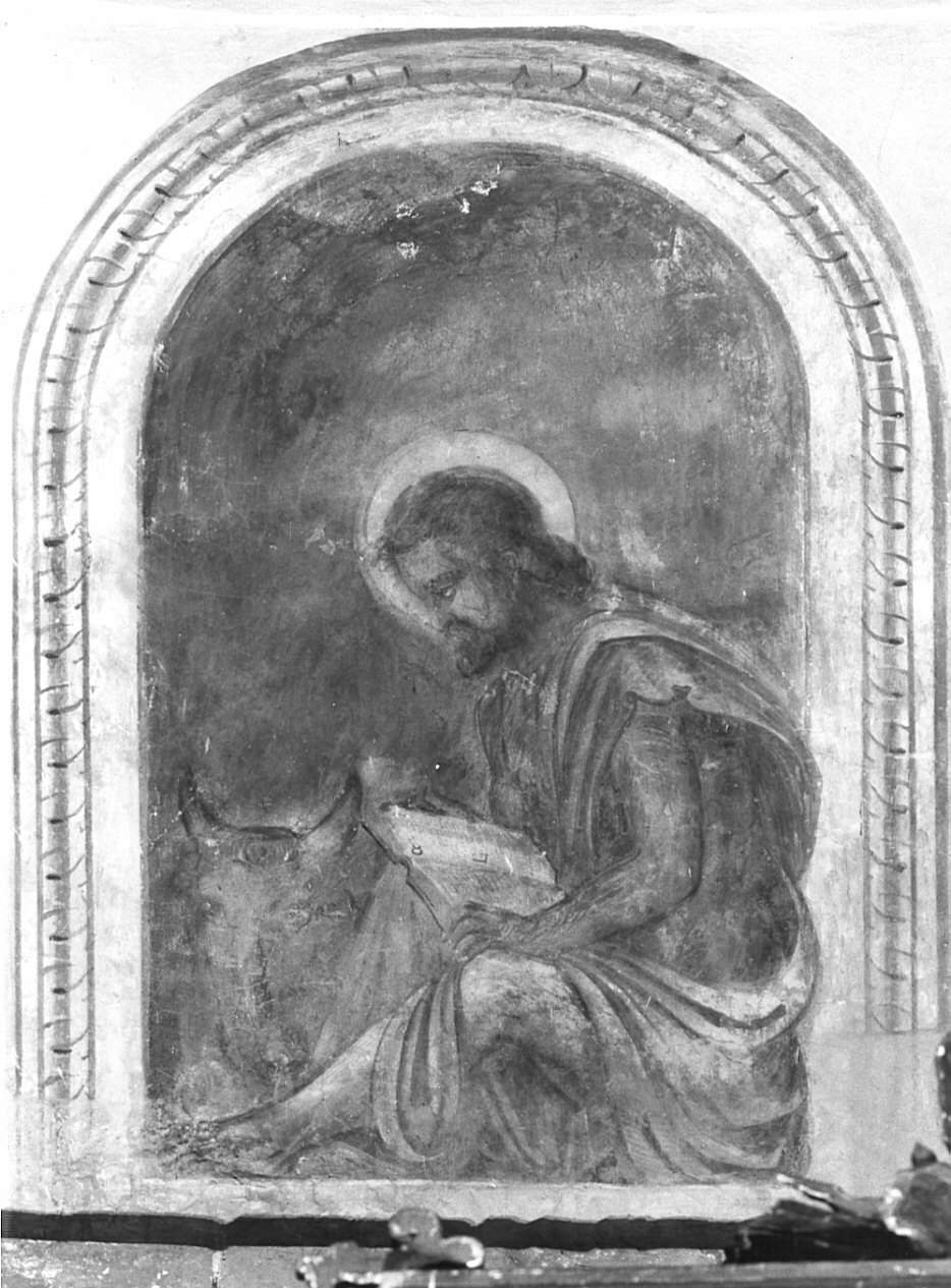 San Luca Evangelista (dipinto, opera isolata) - ambito bergamasco (sec. XVI)