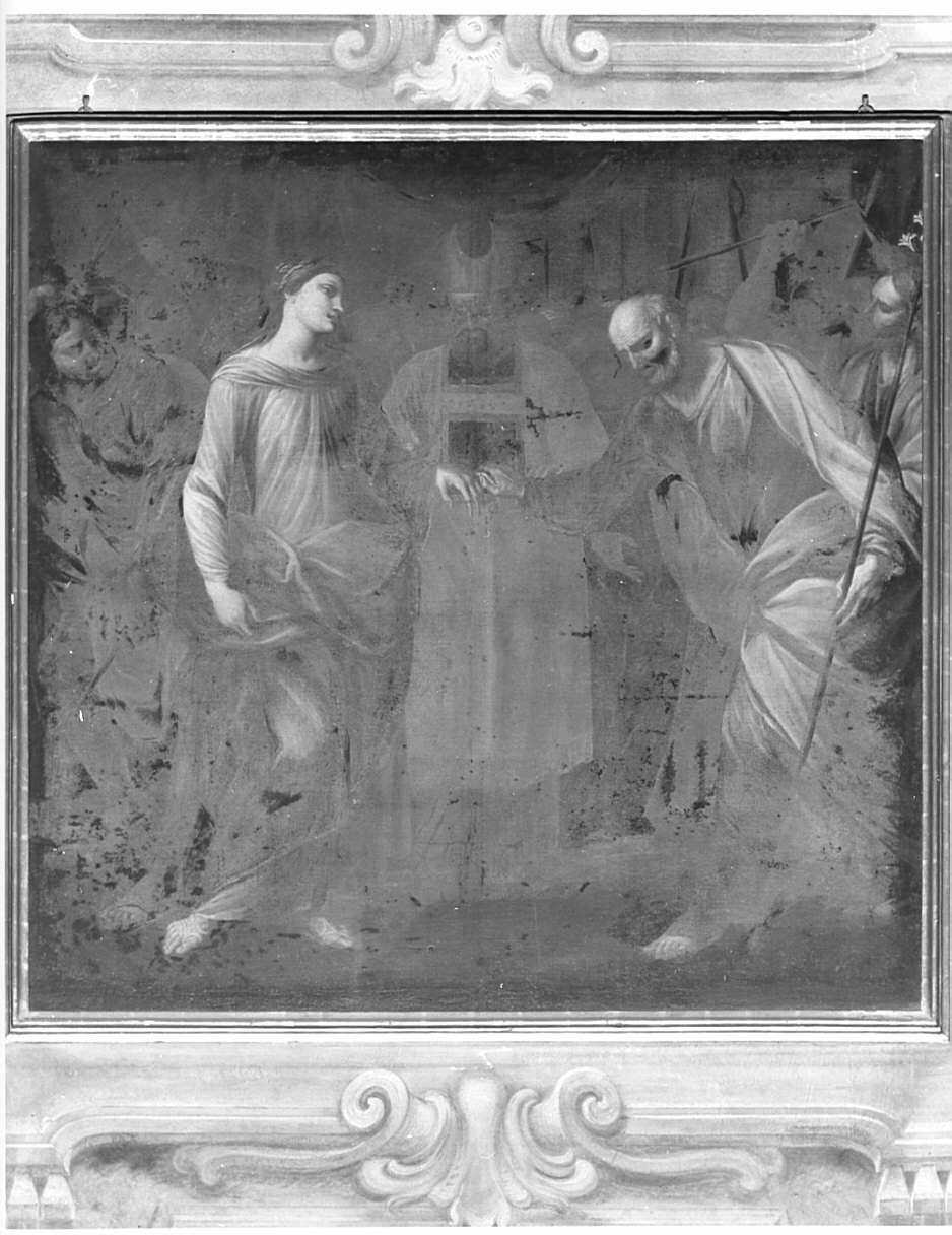Sposalizio di Maria Vergine (dipinto, opera isolata) di Danedi Giovanni Stefano detto Montalto (attribuito) (seconda metà sec. XVII)