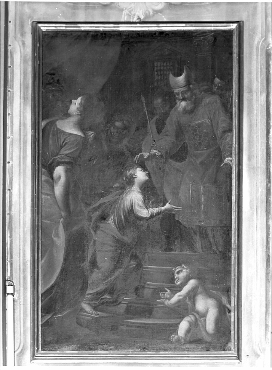 presentazione di Maria Vergine al tempio (dipinto, opera isolata) di Danedi Giovanni Stefano detto Montalto (attribuito) (seconda metà sec. XVII)