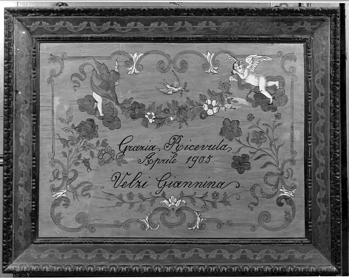 ex voto, opera isolata - ambito lombardo (sec. XX)