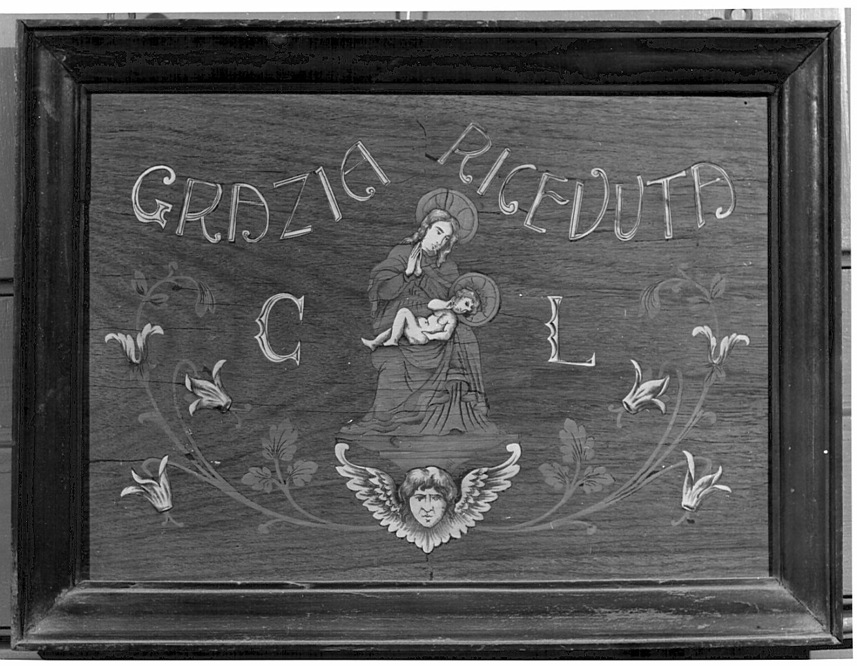 ex voto, opera isolata - ambito lombardo (inizio sec. XX)