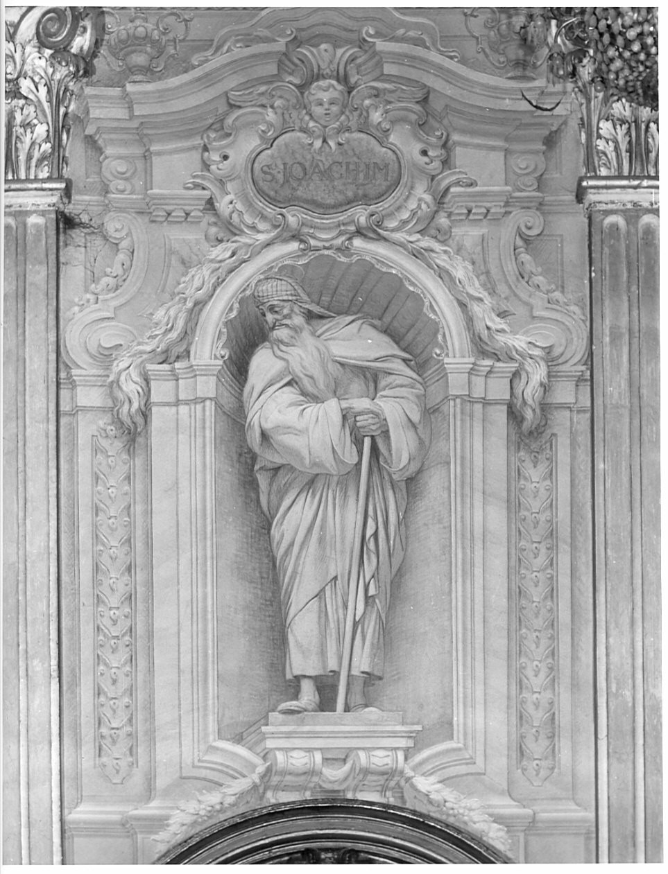 San Gioacchino (dipinto, elemento d'insieme) di Cresseri Gaetano (sec. XX)