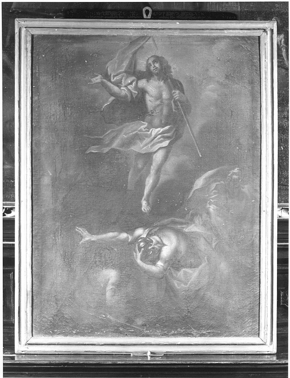 resurrezione di Cristo (dipinto, opera isolata) - ambito lombardo (sec. XVIII)