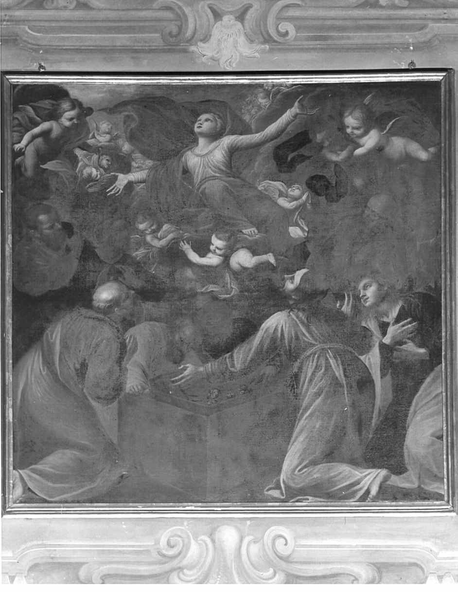 assunzione della Madonna (dipinto, opera isolata) di Danedi Giovanni Stefano detto Montalto (attribuito) (seconda metà sec. XVII)