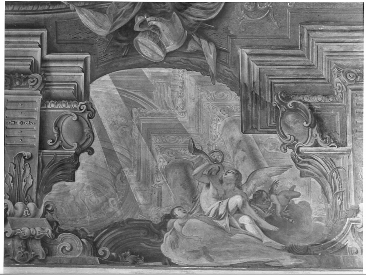 angeli musicanti (dipinto, elemento d'insieme) di Molinari Carlo, Molinari Giovanni Luca (sec. XVIII)