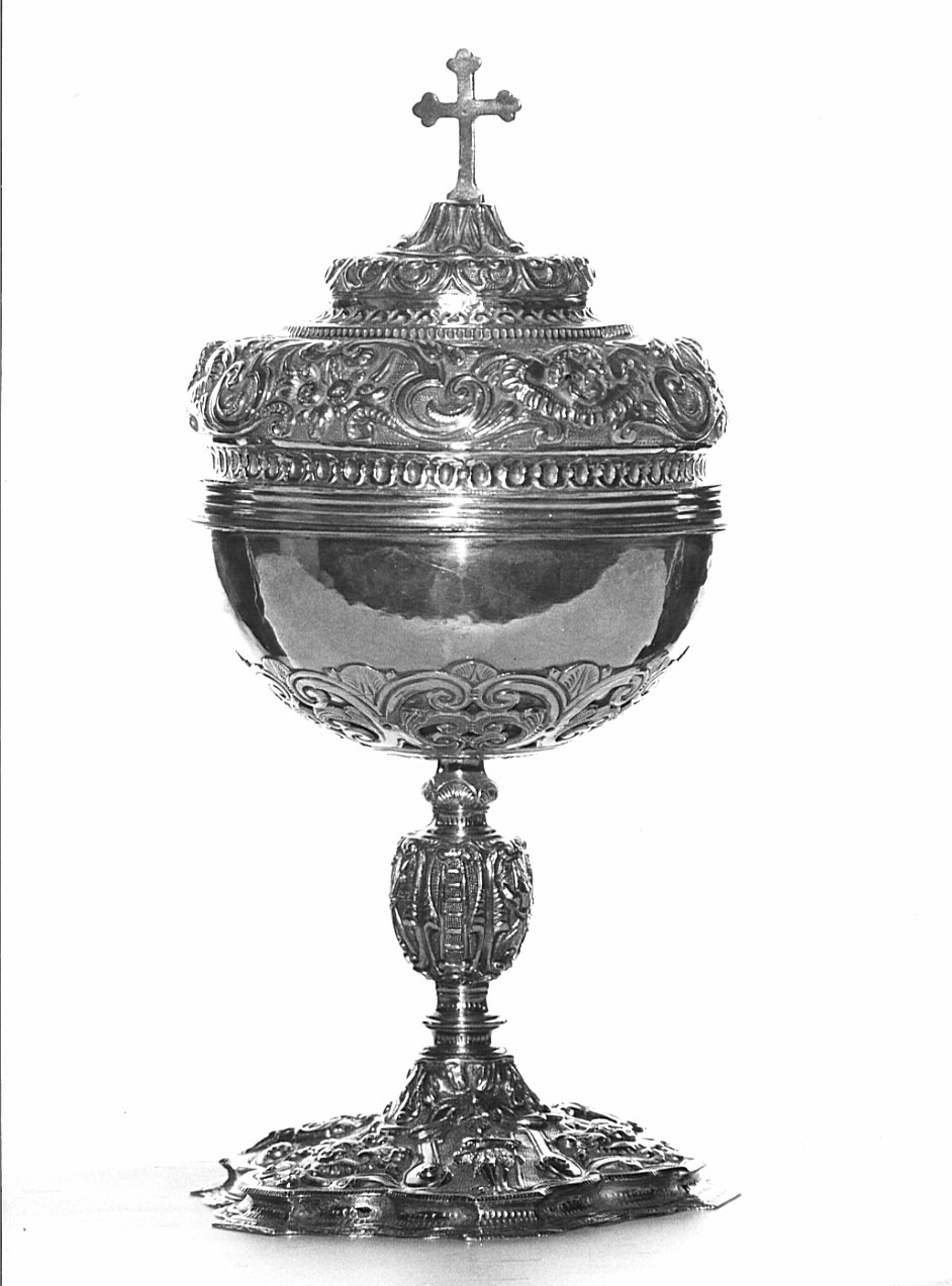 pisside, opera isolata - bottega bergamasca (?) (sec. XVII)