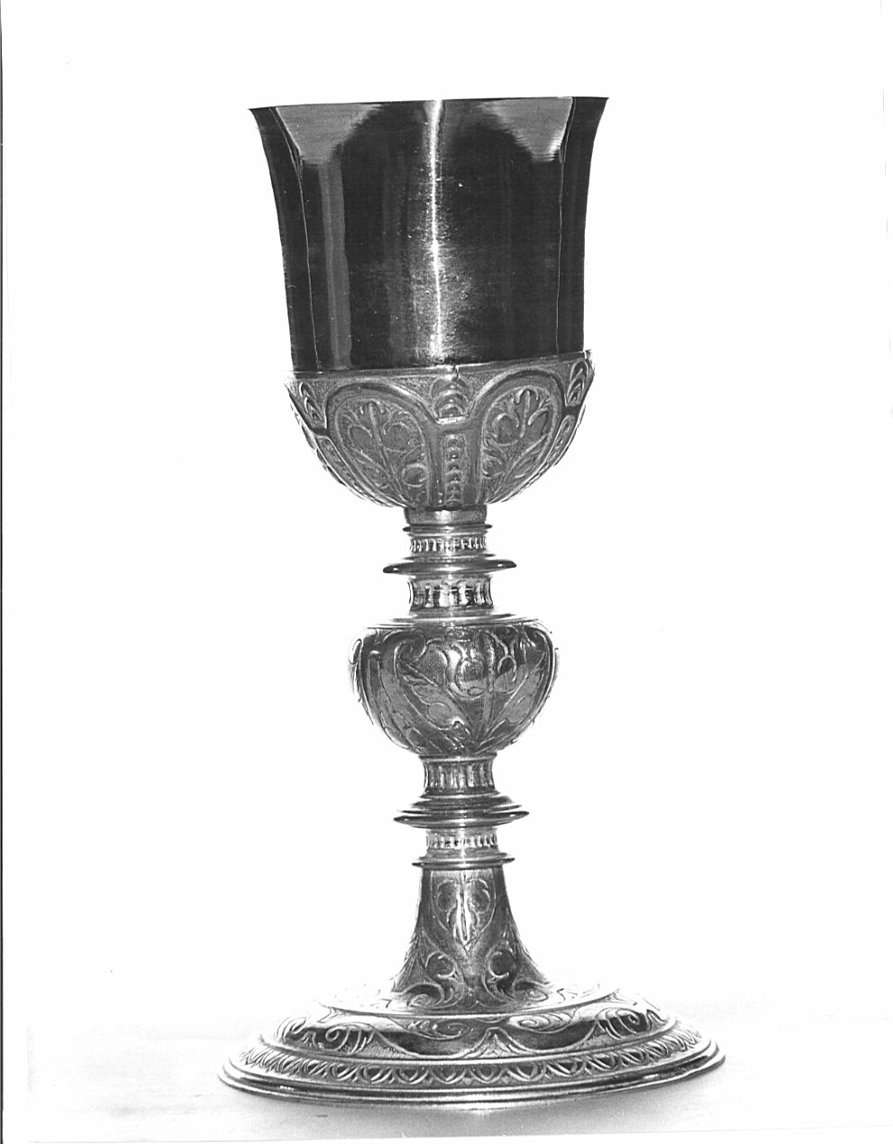 calice, opera isolata - bottega bergamasca (seconda metà sec. XVII)