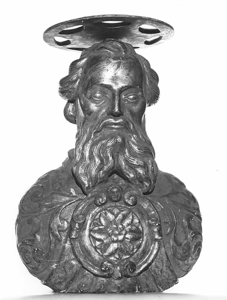 reliquiario - a busto, opera isolata - bottega bergamasca (secc. XVII/ XVIII)