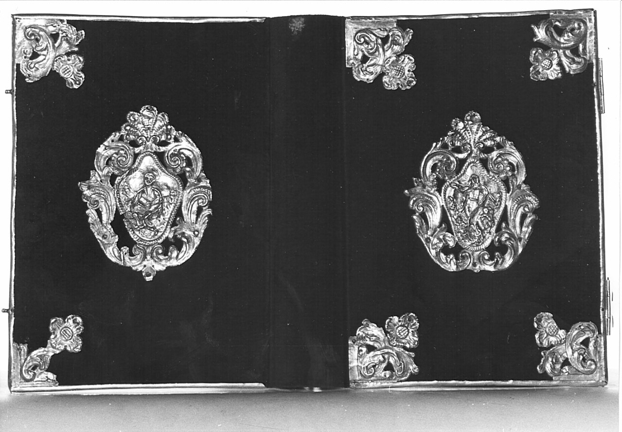 coperta di libro liturgico, opera isolata - bottega veneziana (sec. XVIII)