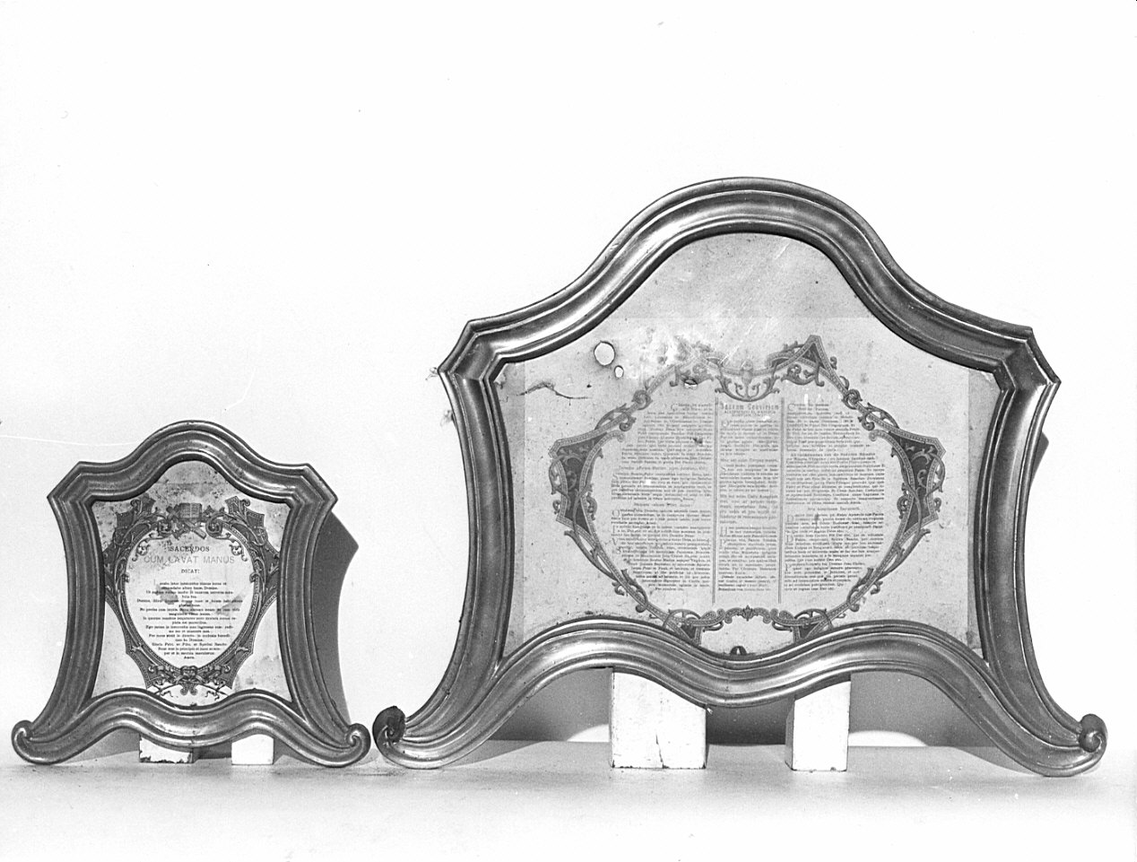 cartagloria, serie - bottega bergamasca (prima metà sec. XVIII)