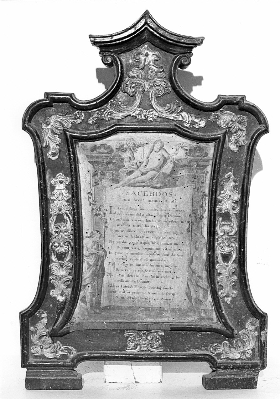 cartagloria, serie - bottega bergamasca (prima metà sec. XVIII)