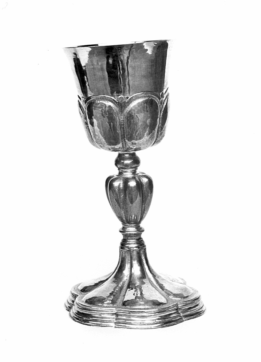 calice, opera isolata - bottega italiana (fine/inizio secc. XVII/ XVIII)