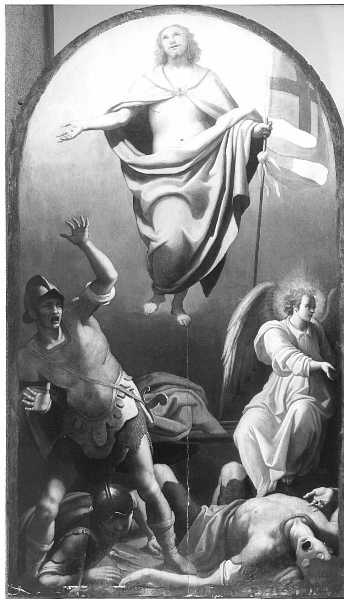 resurrezione di Cristo (dipinto, opera isolata) di Chimenti Jacopo detto Jacopo da Empoli (sec. XVI)