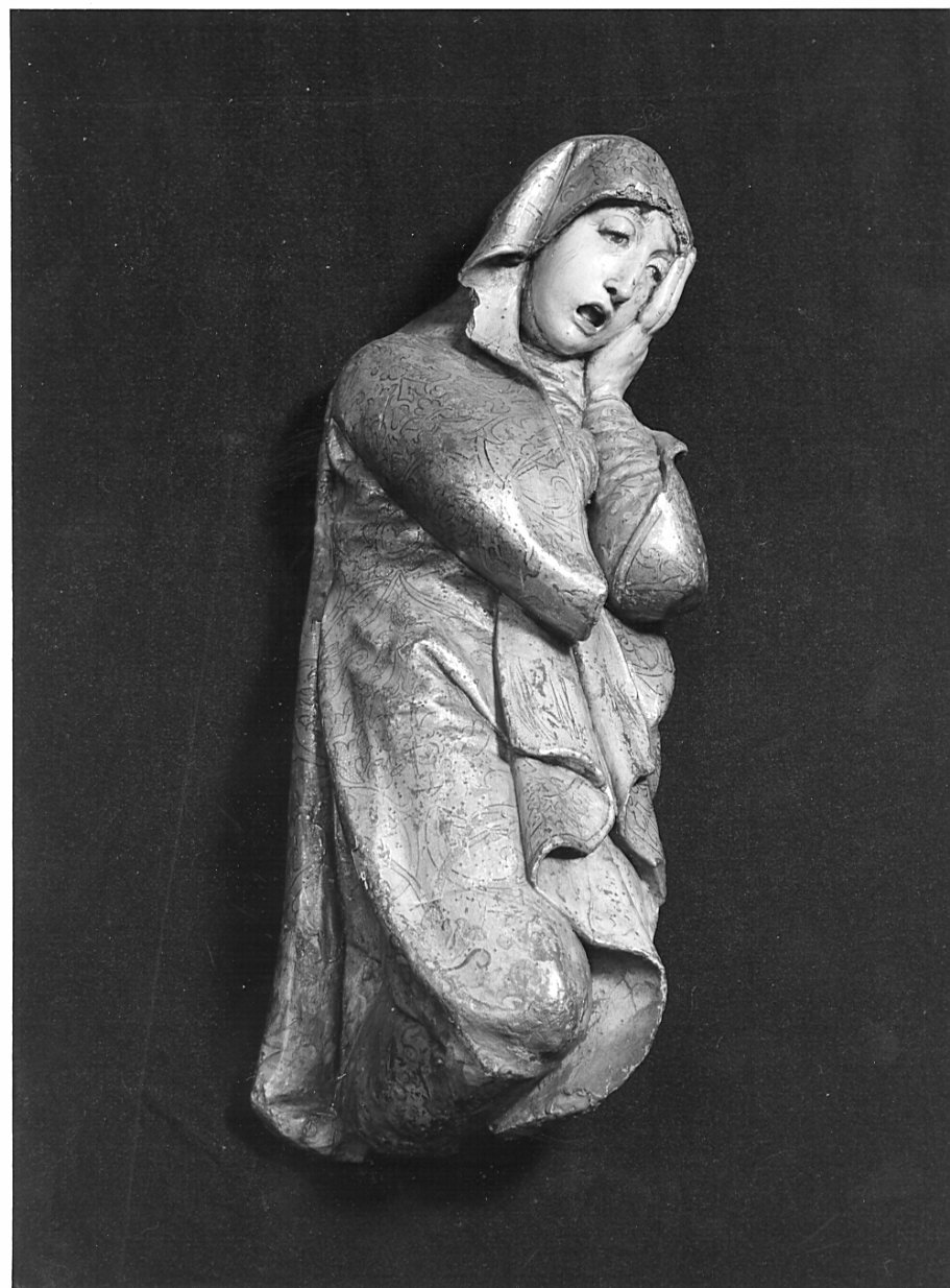 Madonna Addolorata (statuetta, opera isolata) - bottega lombarda (sec. XVI)