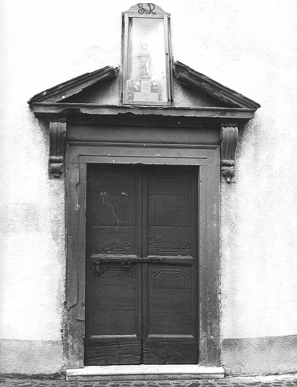 portale, opera isolata - bottega bergamasca (sec. XVIII)