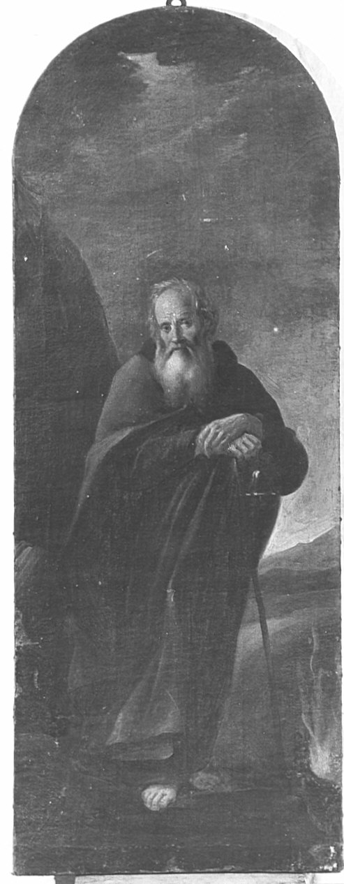 Sant'Antonio Abate (dipinto, opera isolata) - ambito bergamasco (sec. XVIII)