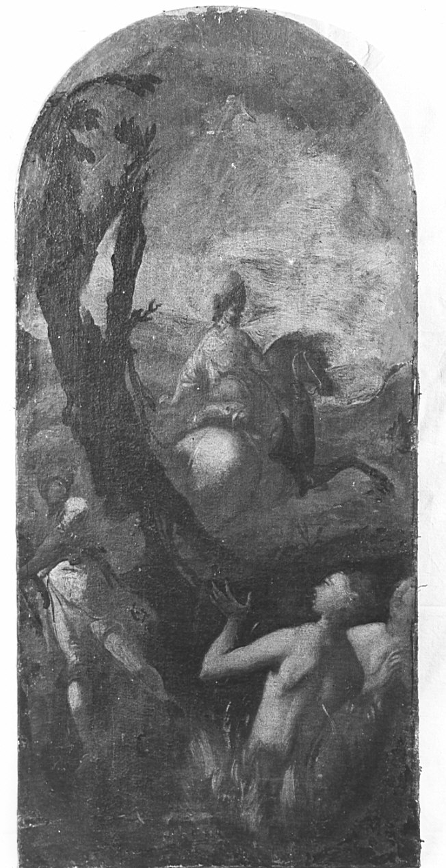 anime del purgatorio (dipinto, opera isolata) - ambito veneto (sec. XVIII)