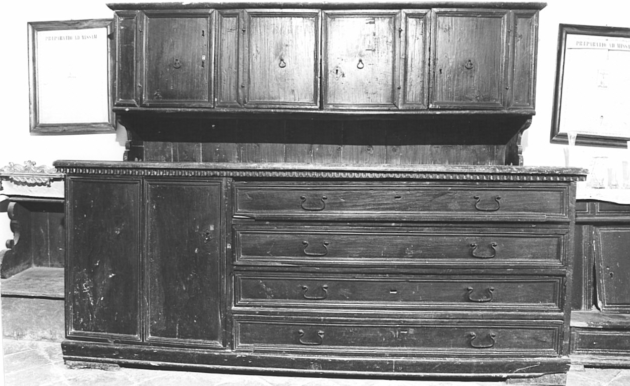 paratoio, opera isolata - bottega bergamasca (sec. XVII)