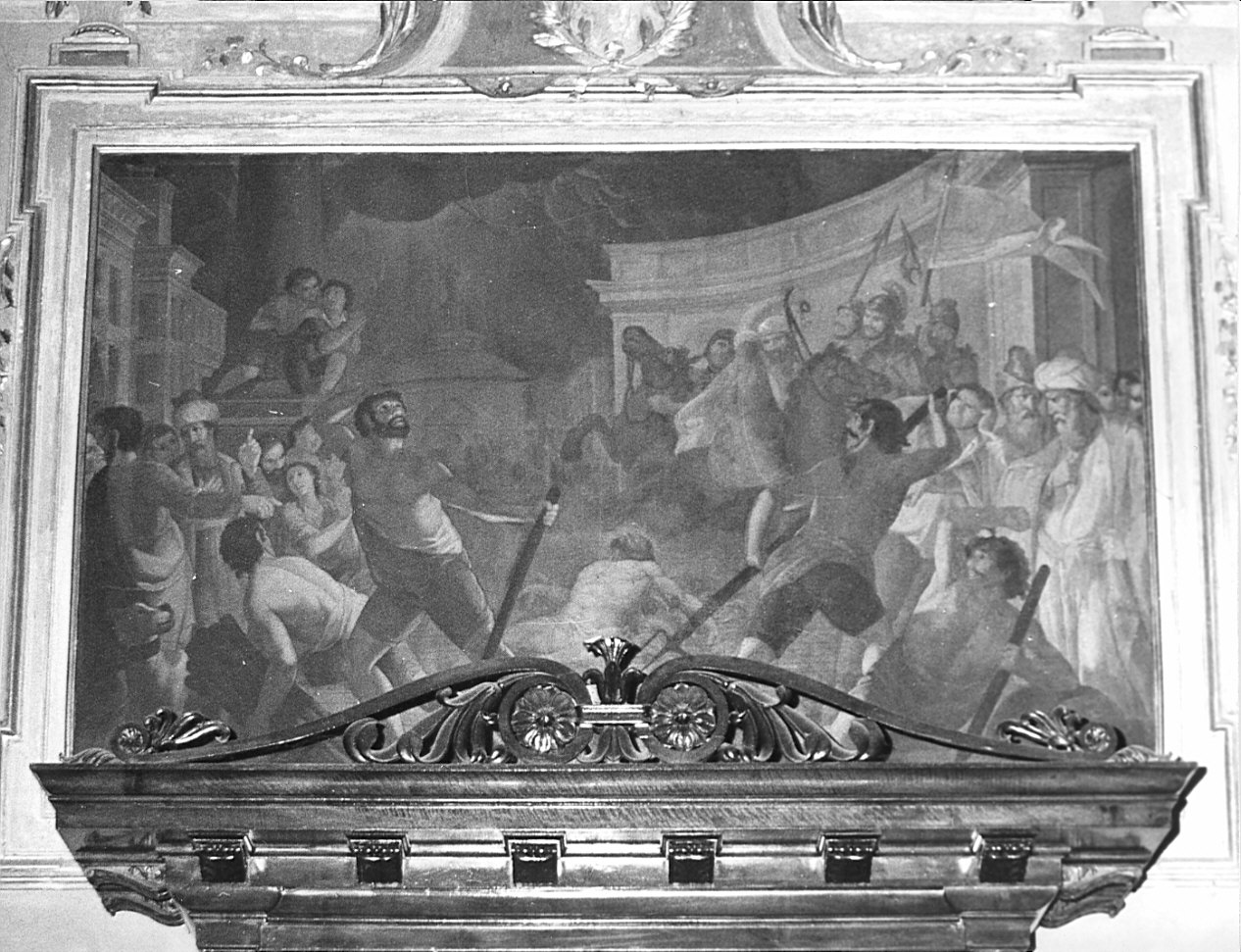 martirio di San Marco (dipinto, opera isolata) - ambito lombardo (fine/inizio secc. XVII/ XVIII)