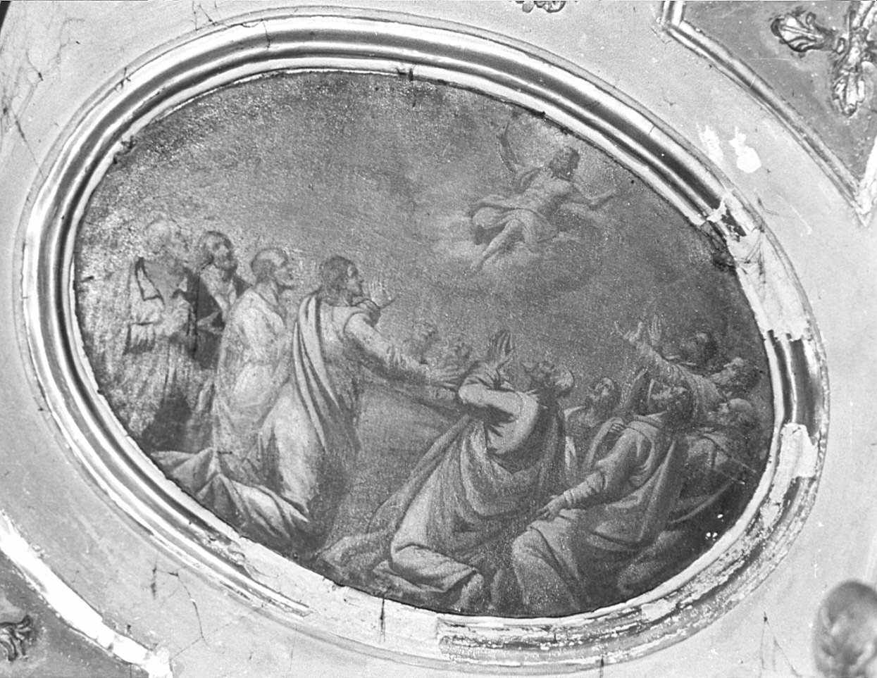 ascensione di Cristo (dipinto, elemento d'insieme) - ambito lombardo (seconda metà sec. XVIII)