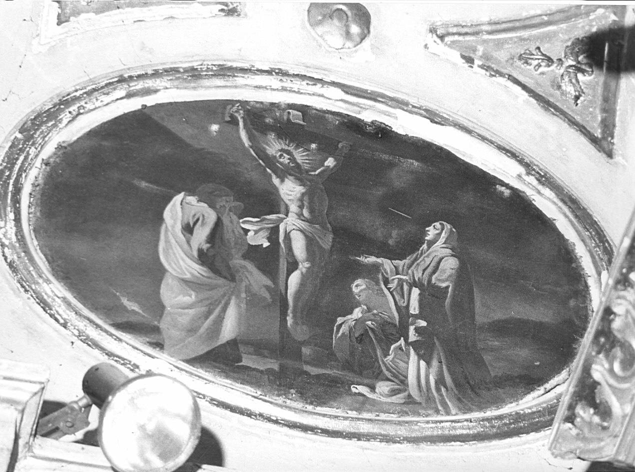 crocifissione di Cristo (dipinto, elemento d'insieme) - ambito lombardo (seconda metà sec. XVIII)