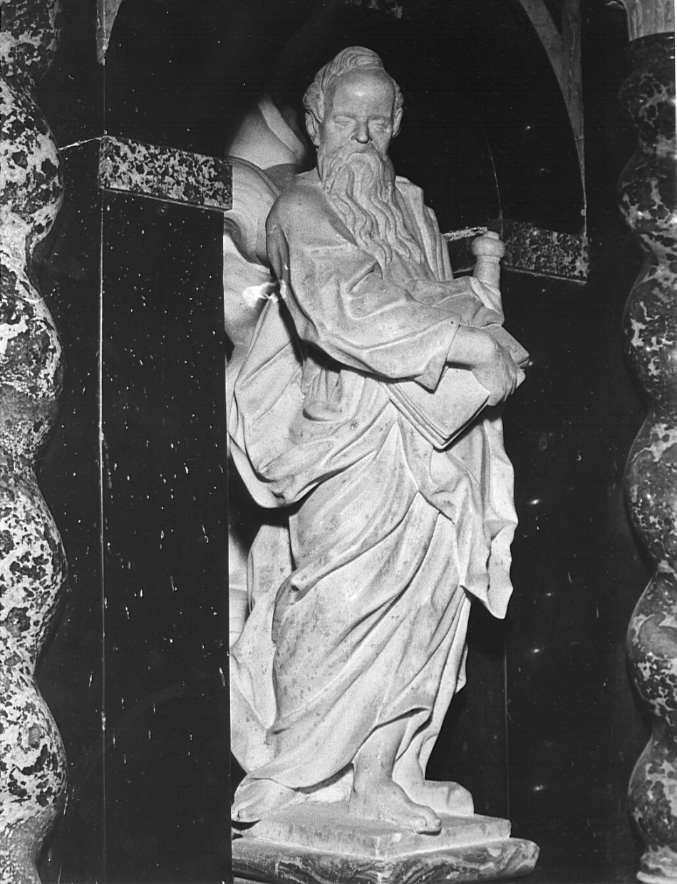 San Paolo (statua, elemento d'insieme) - bottega bergamasca (fine/inizio secc. XVII/ XVIII)