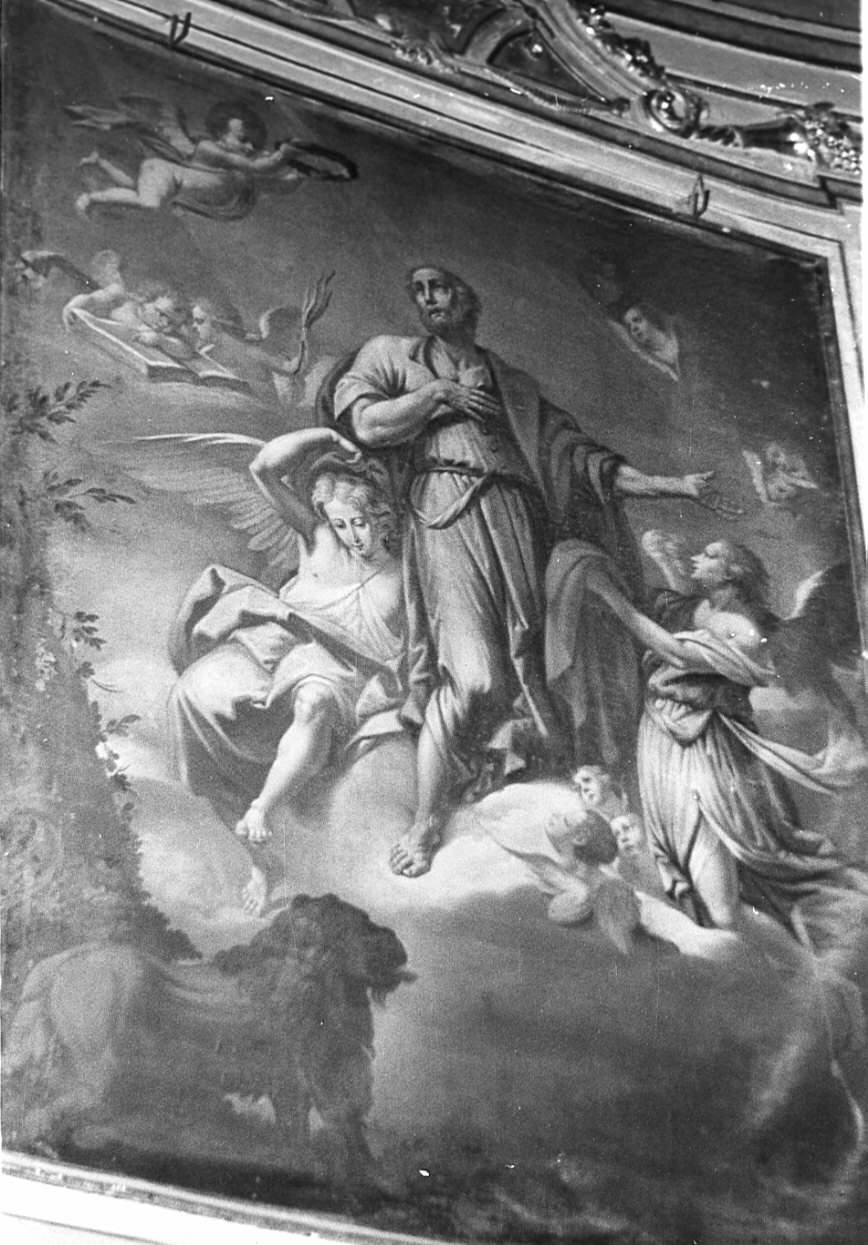 gloria di San Marco (dipinto, opera isolata) - ambito lombardo (inizio sec. XVIII)