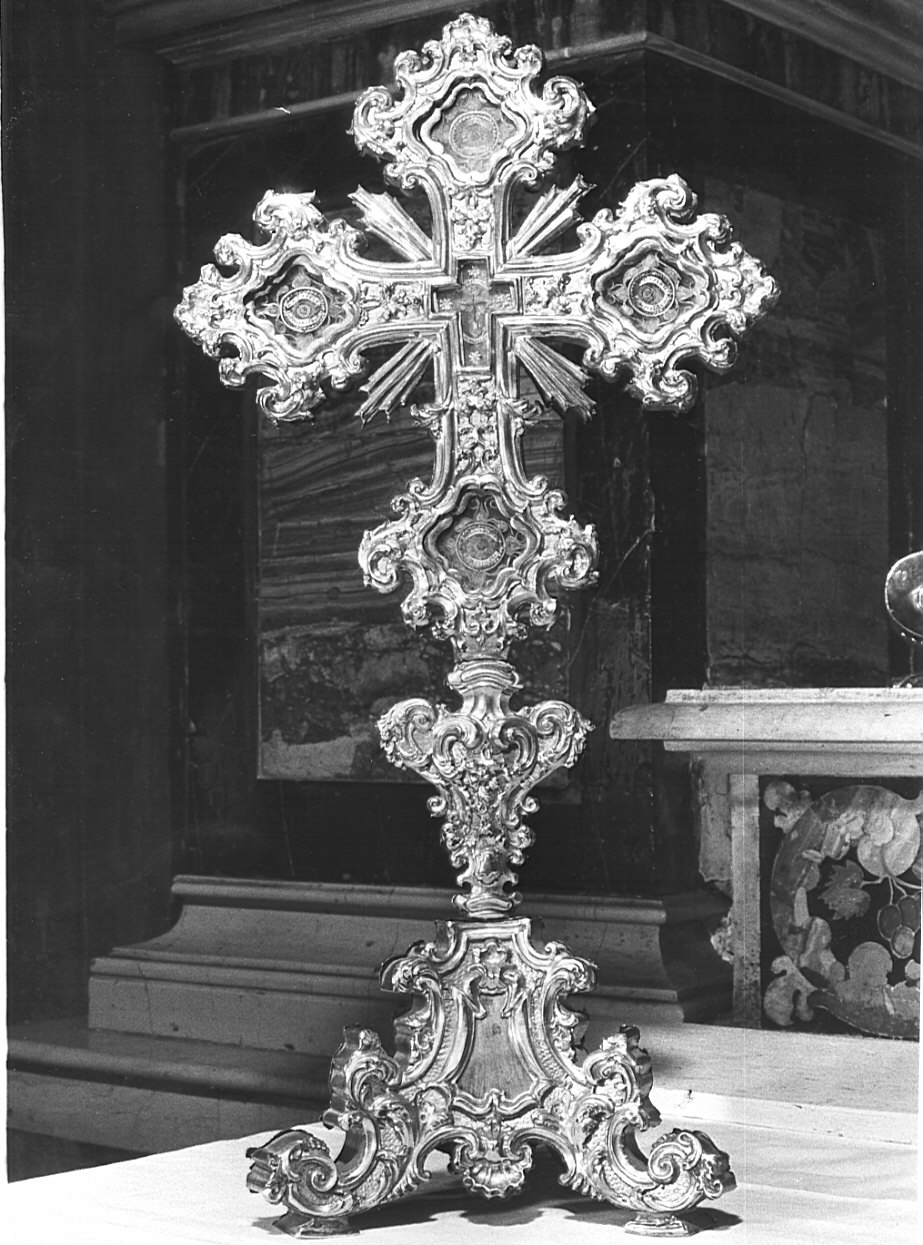 reliquiario - a ostensorio, opera isolata - bottega lombarda (metà sec. XVIII)