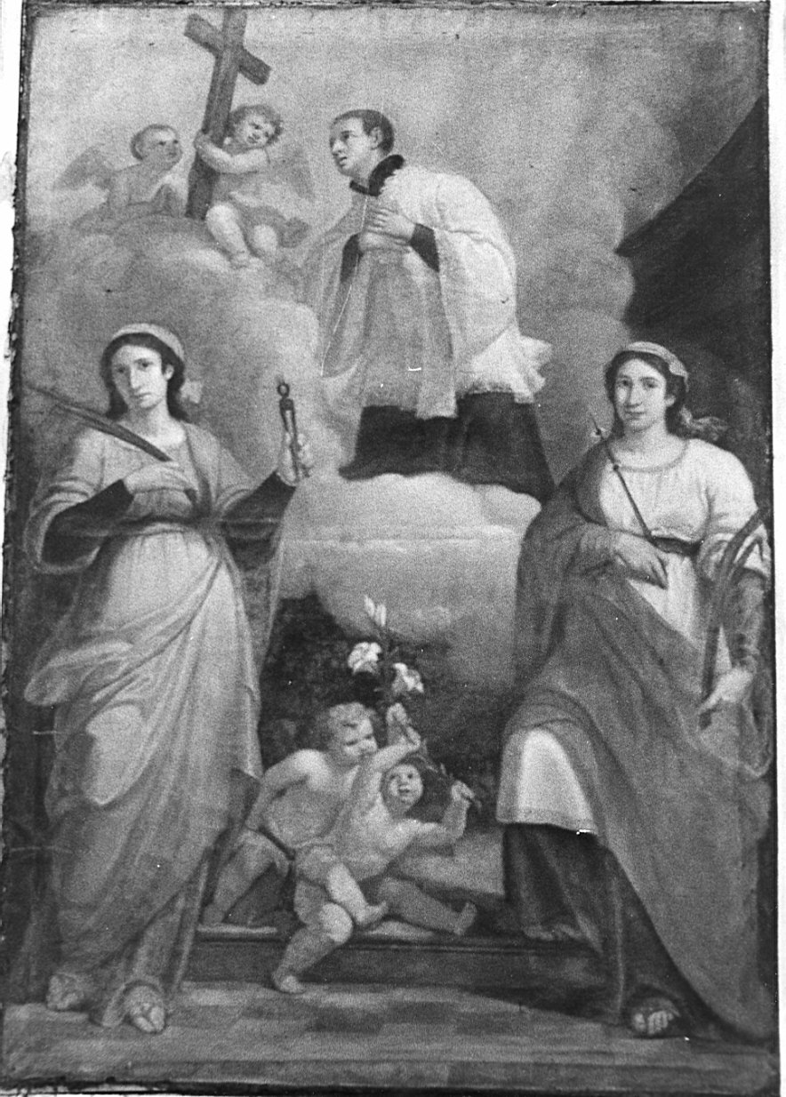 Santi (pala, opera isolata) - ambito lombardo (fine/inizio secc. XVII/ XVIII)