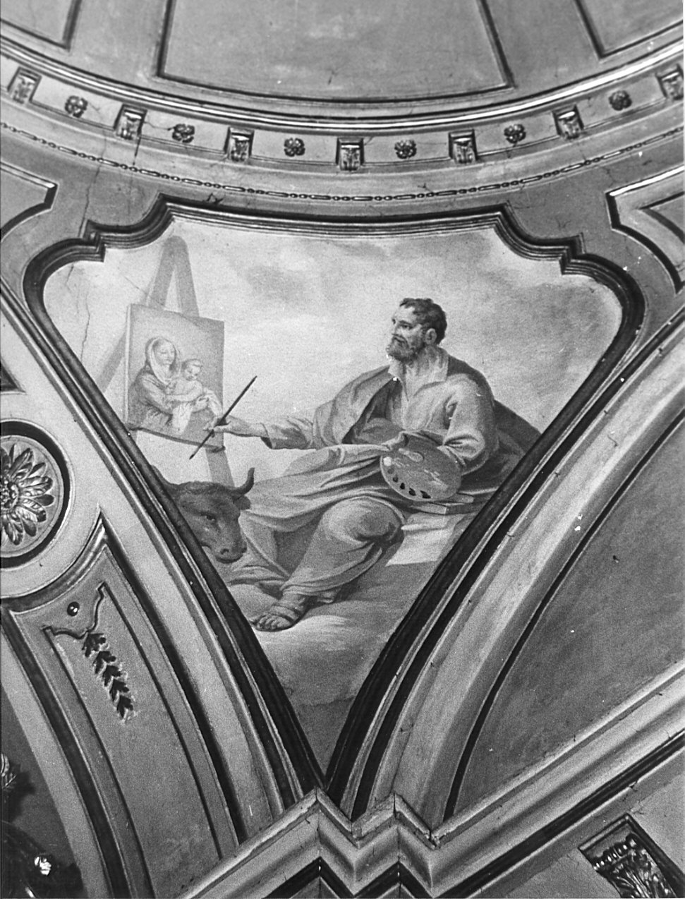 San Luca (dipinto, opera isolata) - ambito lombardo (seconda metà sec. XVIII)