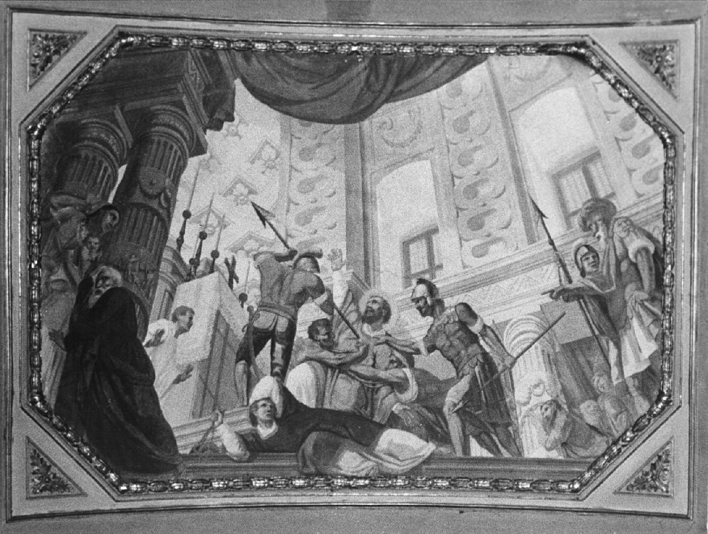 martirio di San Matteo (?) (dipinto, opera isolata) - ambito lombardo (ultimo quarto sec. XVIII)