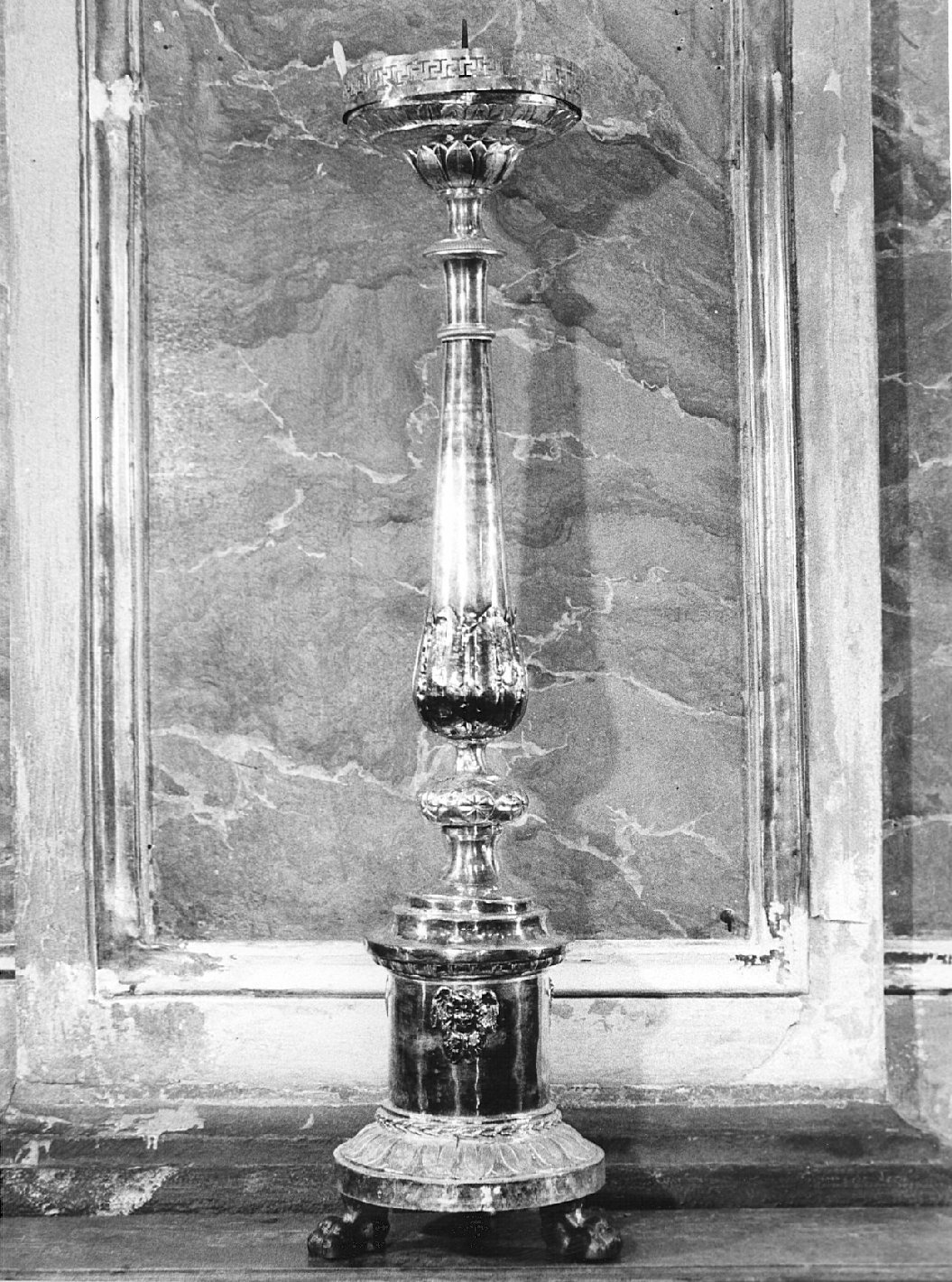 candeliere, serie - bottega italiana (sec. XIX)