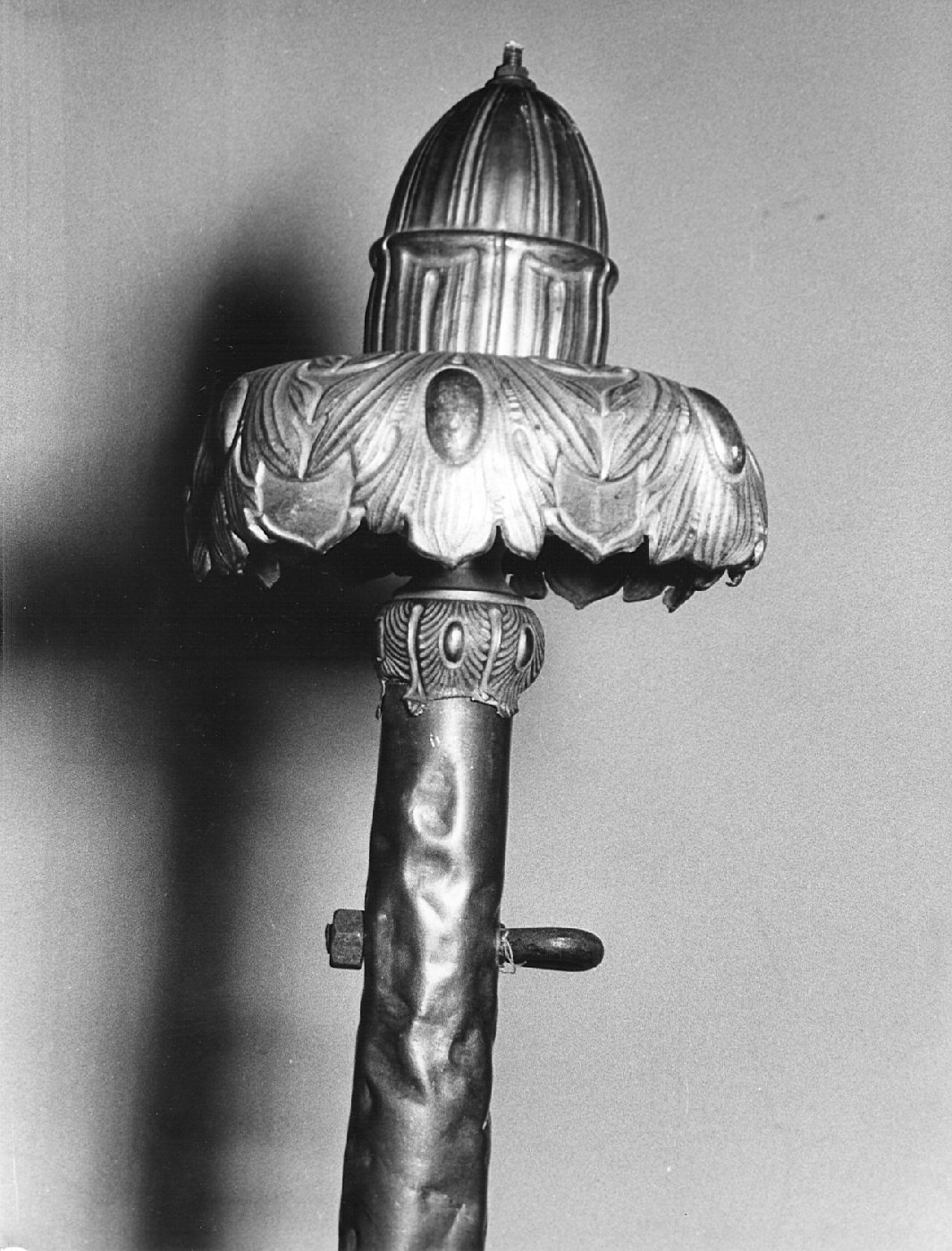 asta di baldacchino processionale, serie - bottega italiana (metà sec. XVII)