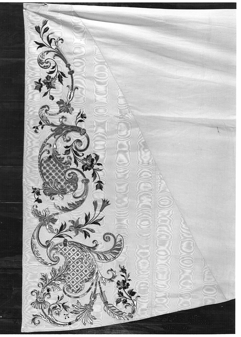 mantello di statua, opera isolata - manifattura italiana (seconda metà sec. XVIII)